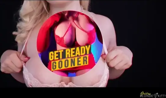 Poster: Clips4Sale - Goddess Blonde Kitty - GOON FOR MY TITS (1080P)